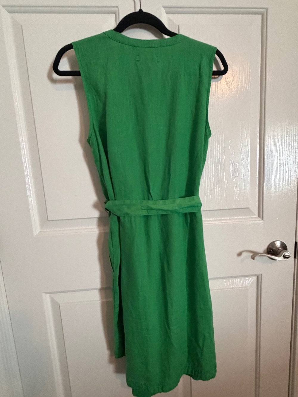 Michael Stars Green Linen Button-Front Midi Dress – NWT – Size L